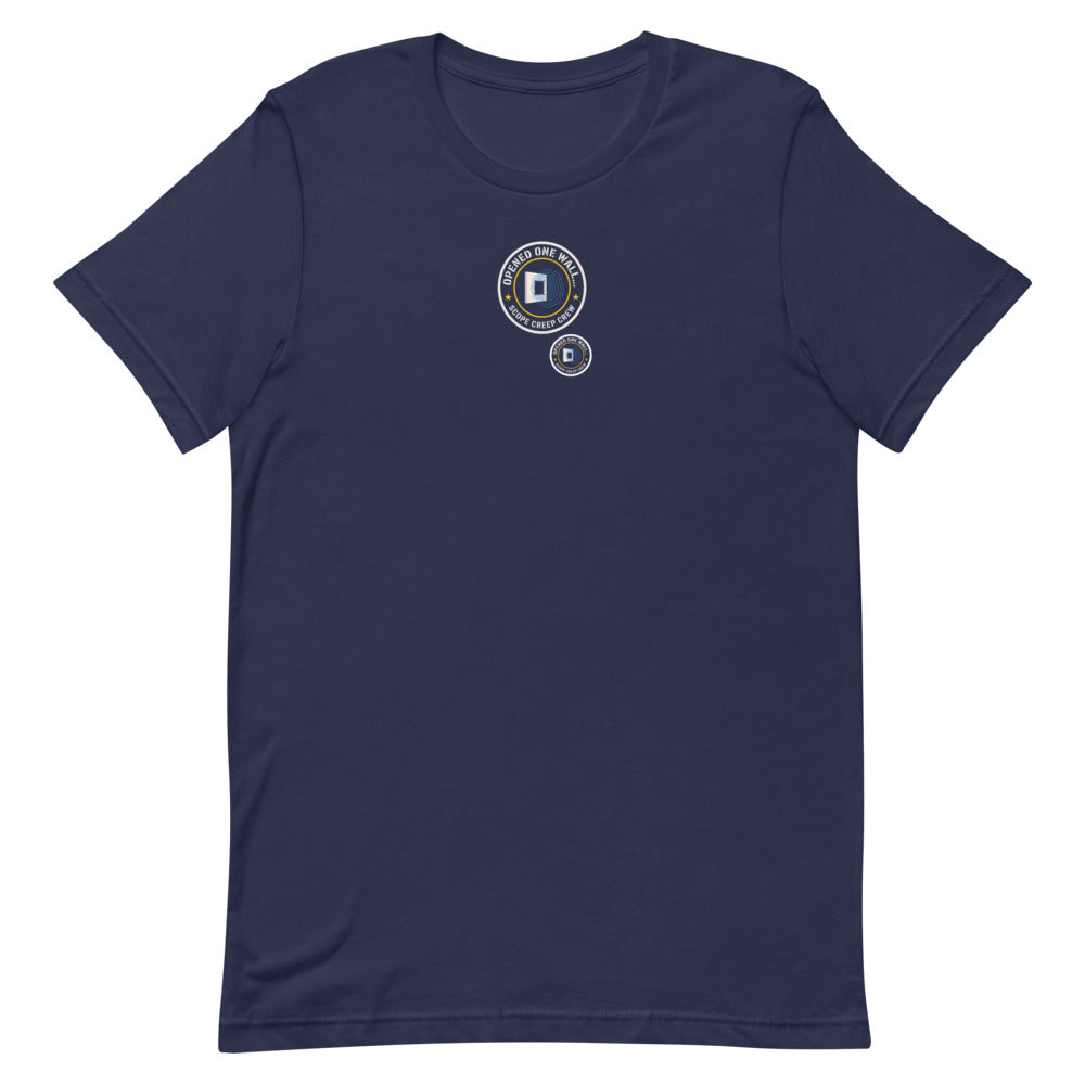 OPENED ONE WALL… Tee alternate view