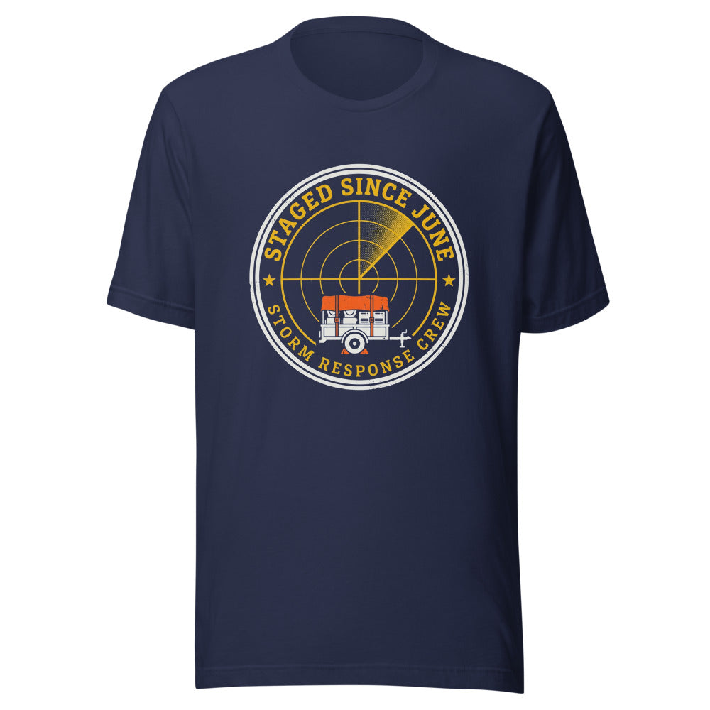Staged Since June Tee front print