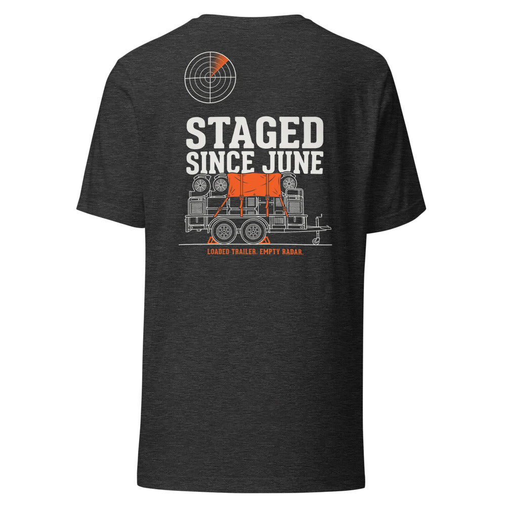 Staged Since June Tee back print