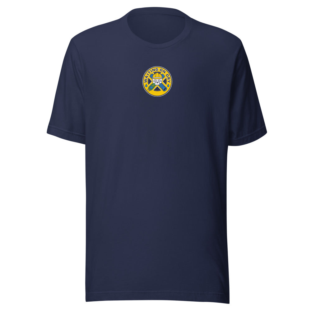 WAITING ON DRY Tee front print