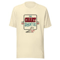 The Chart Doesn't Lie Tee front print