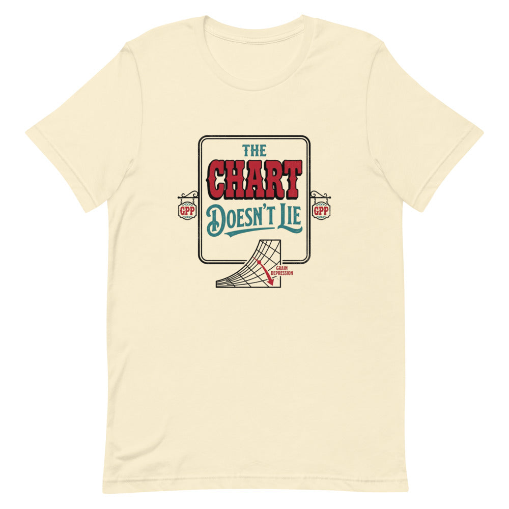 The Chart Doesn't Lie Tee alternate view