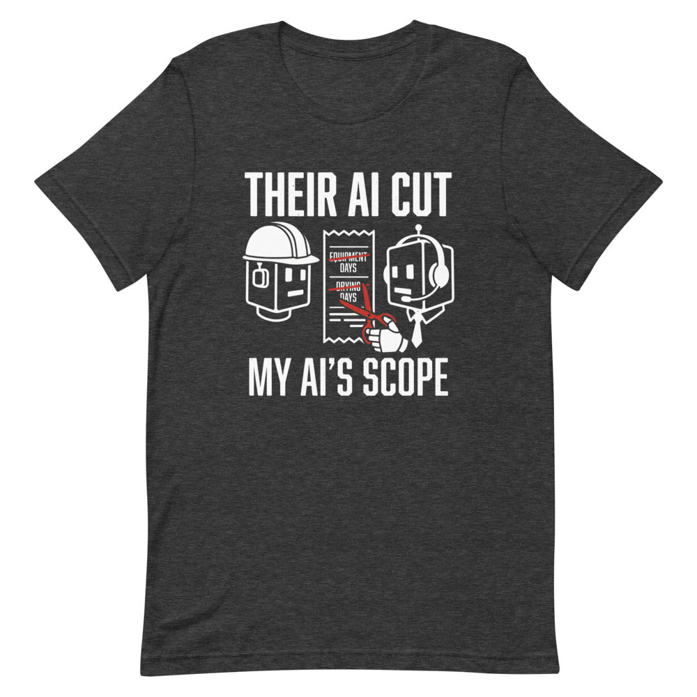 Their AI Cut My AI's Scope Tee alternate view