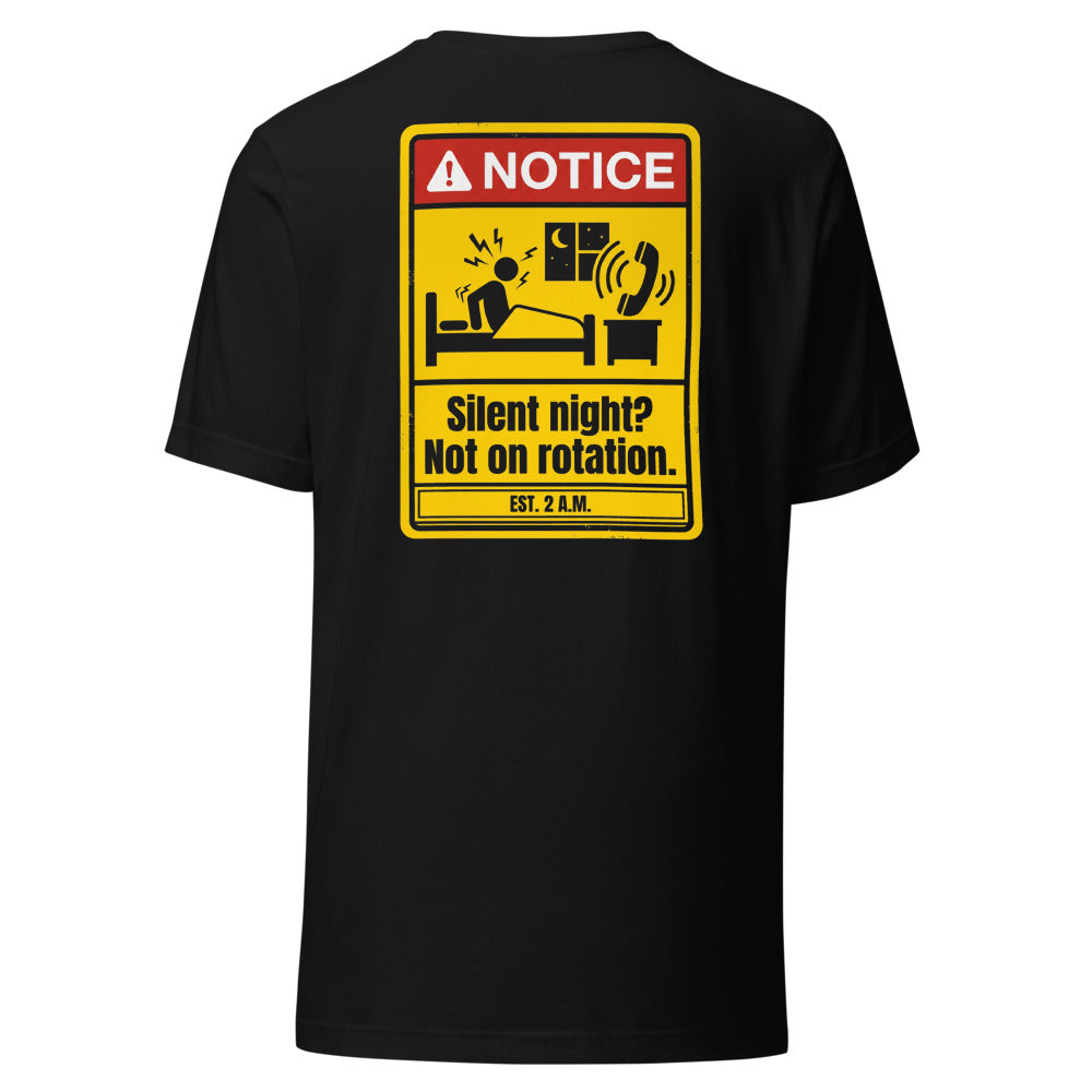 EST. 2 A.M. Tee back print