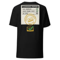PASSED CLEARANCE. FIRST TRY. Tee back print