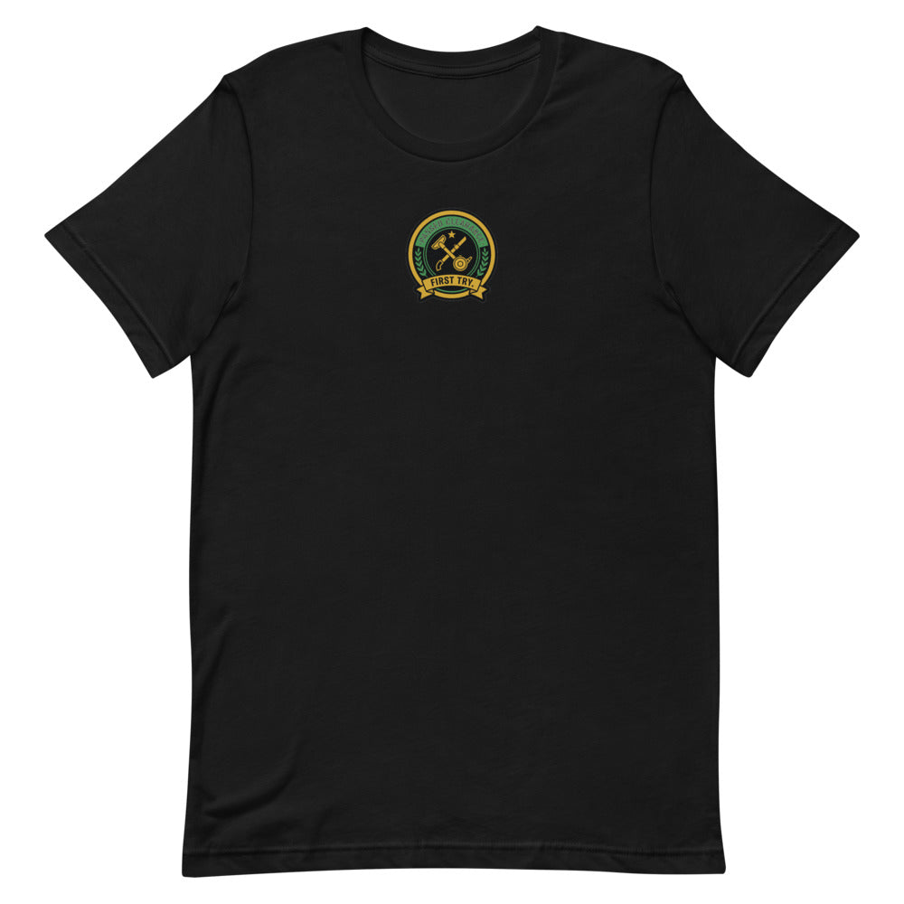 PASSED CLEARANCE. FIRST TRY. Tee alternate view