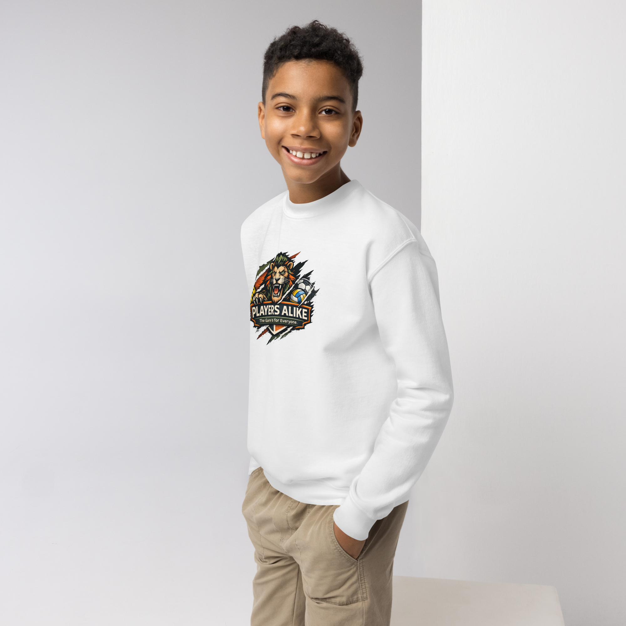 Youth crewneck sweatshirt